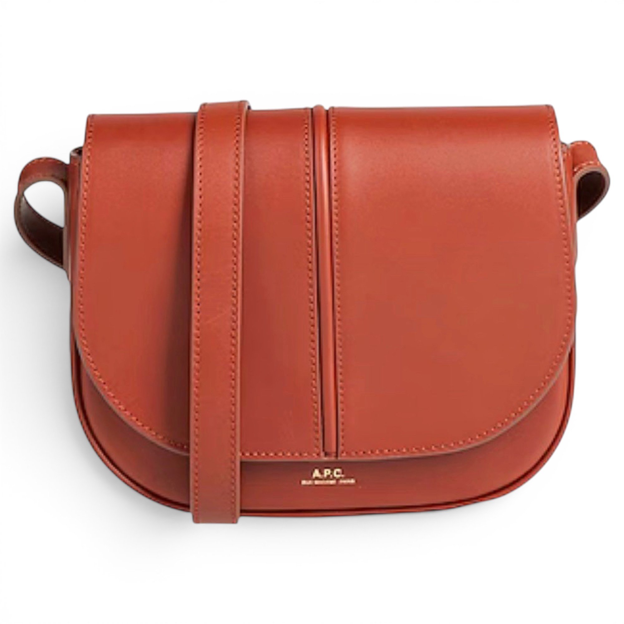 APC Leather crossbody bag