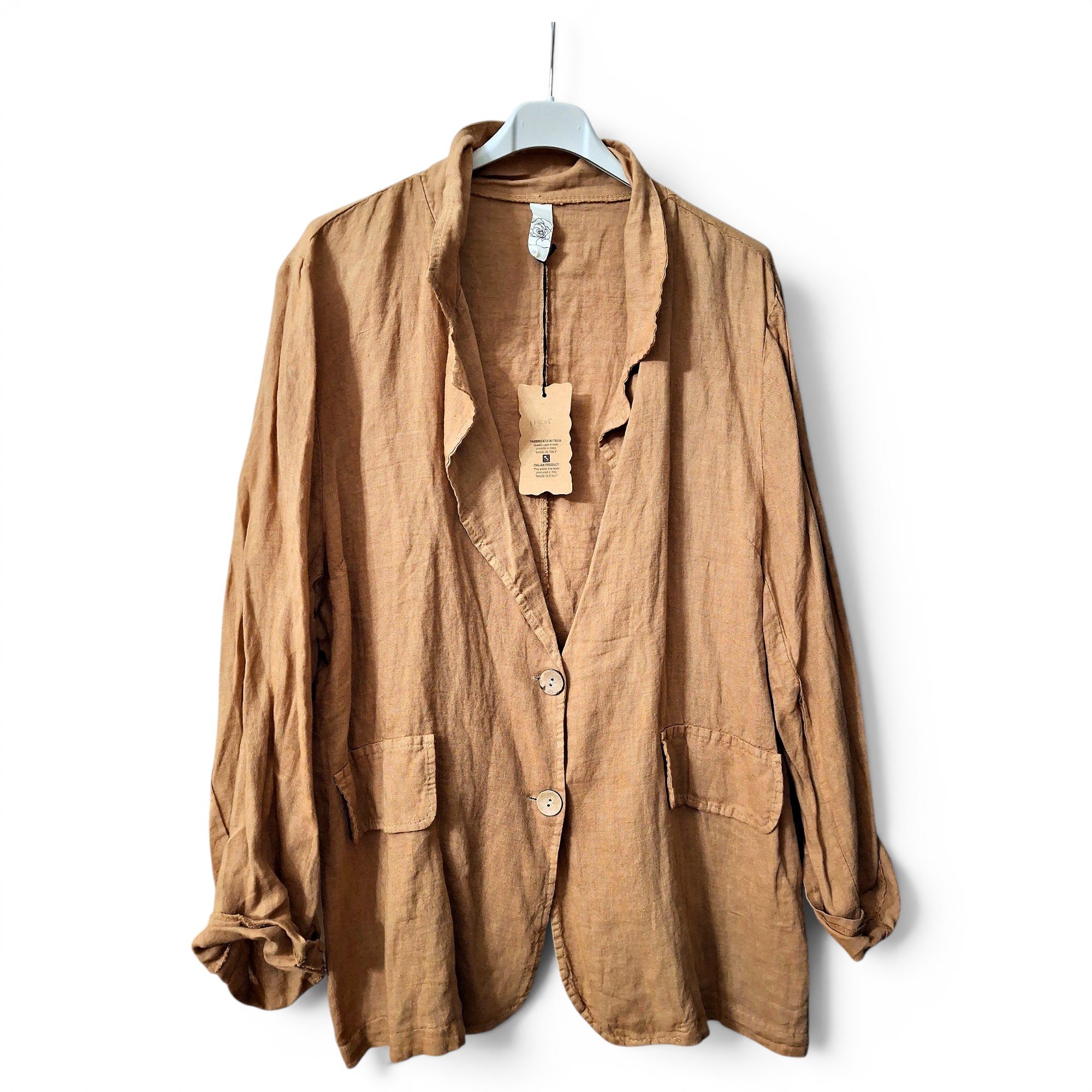 Non Signé / Unsigned Linen blazer
