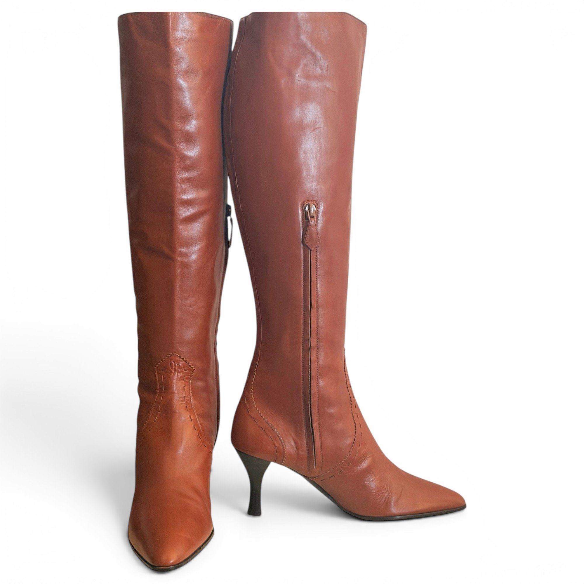 Hermès Leather boots