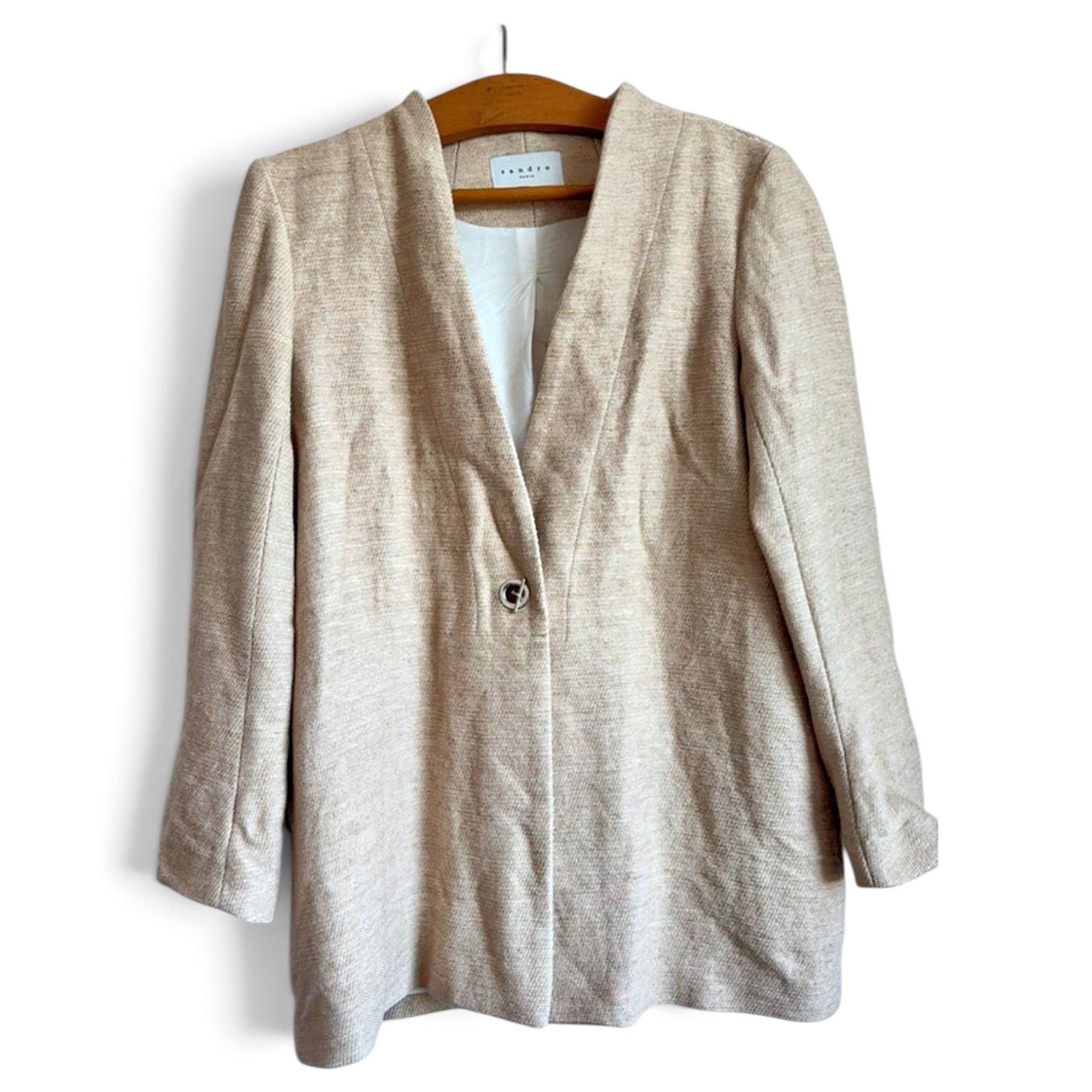 Sandro Linen blazer