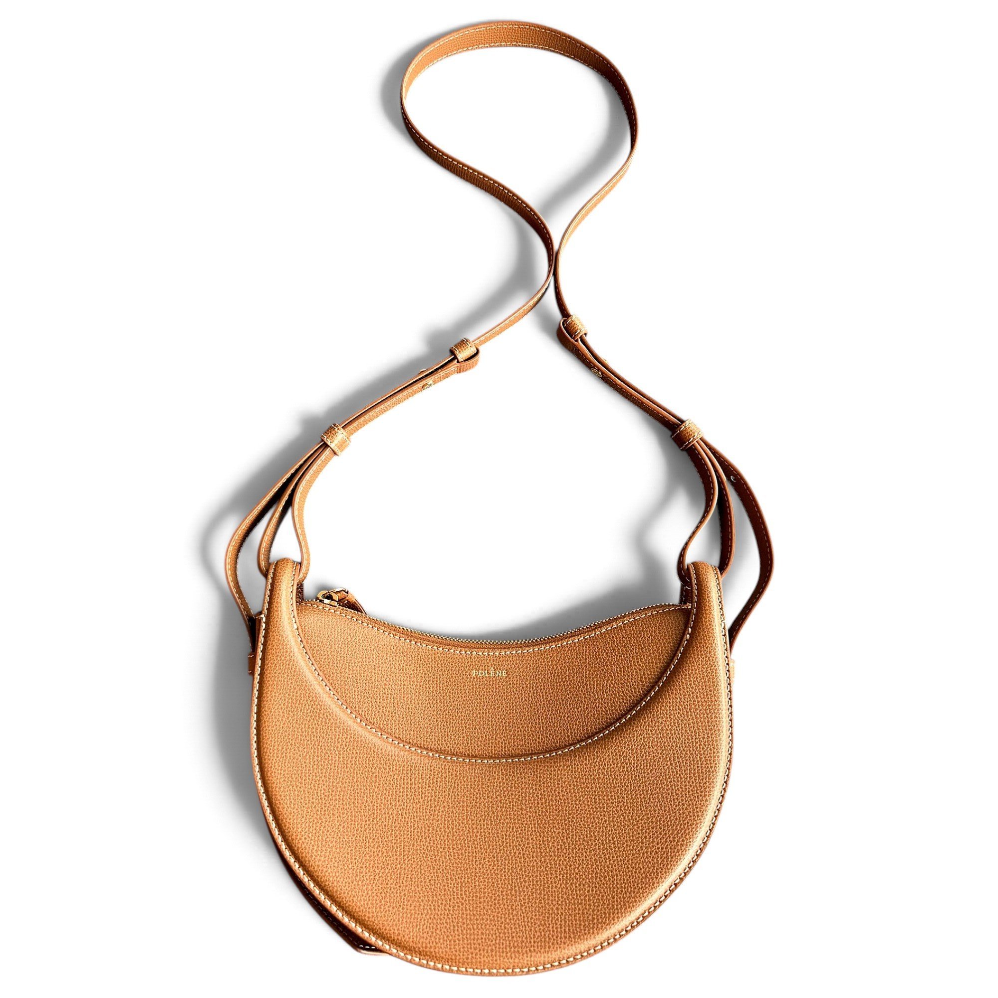 Polene Numéro Dix leather handbag