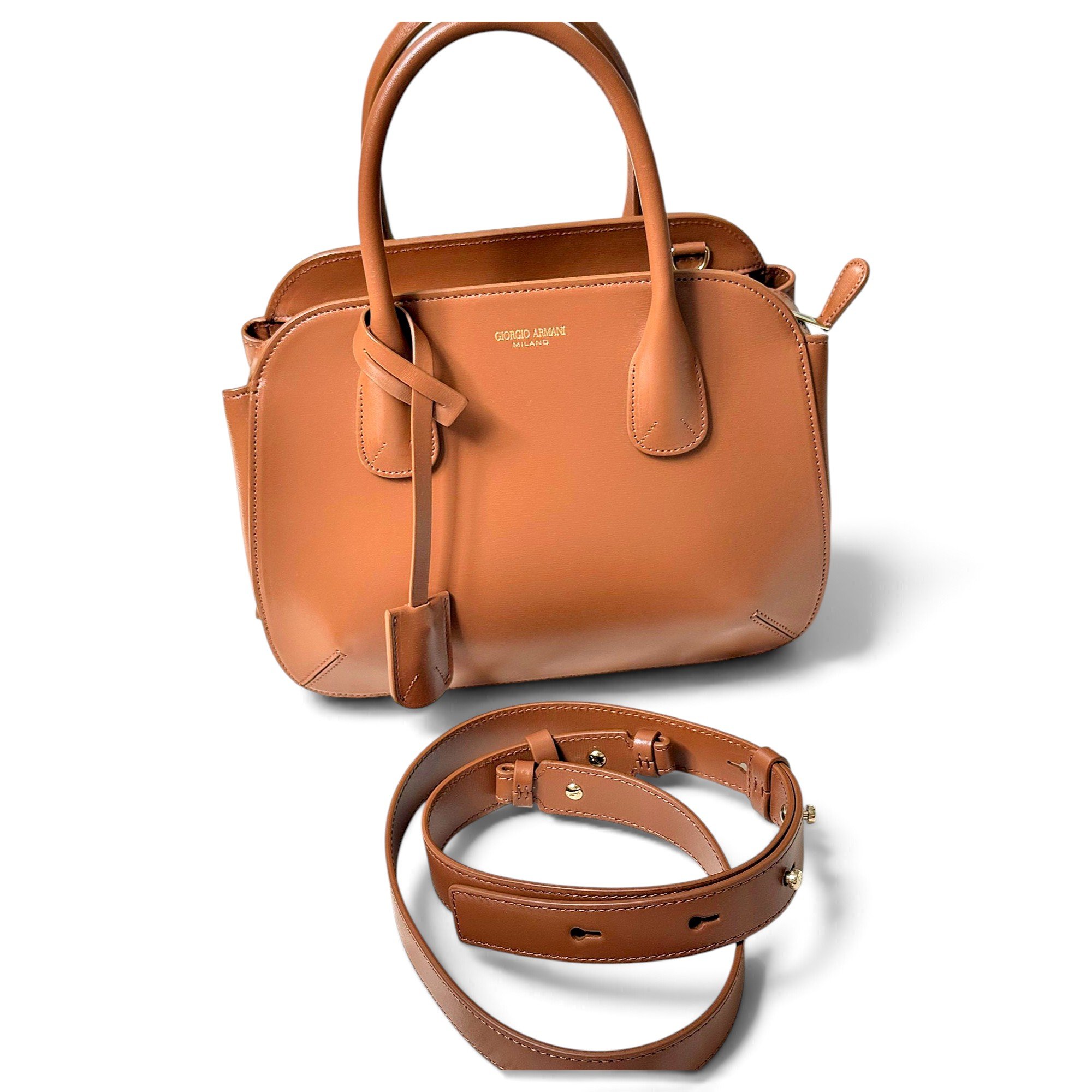 Giorgio Armani Leather satchel