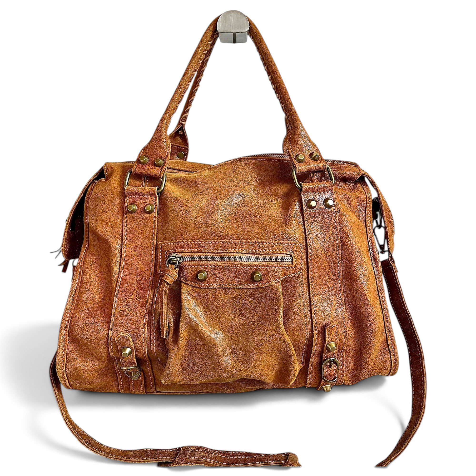 Couture Du Cuir Leather handbag