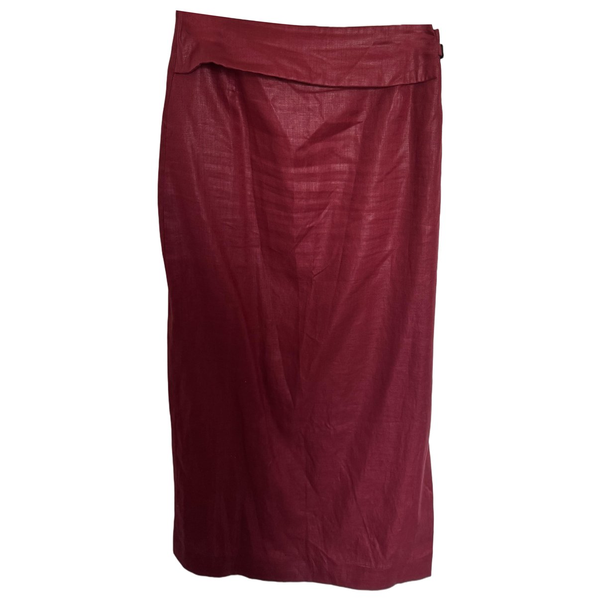 ANNETTE GORTZ Linen mid-length skirt