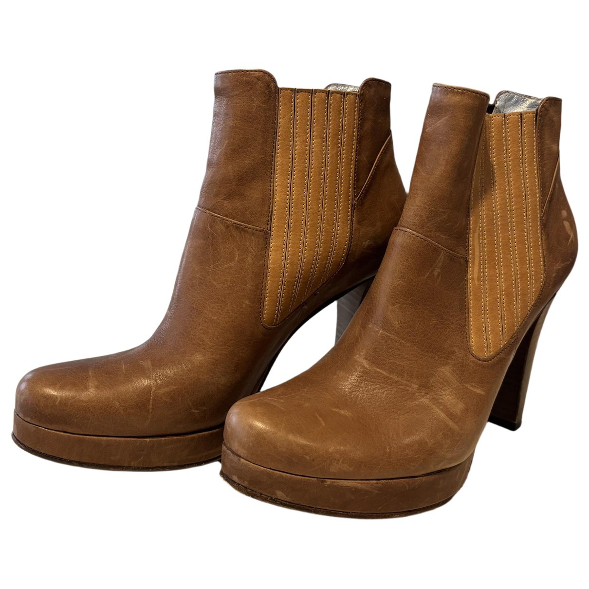 Free Lance Leather ankle boots