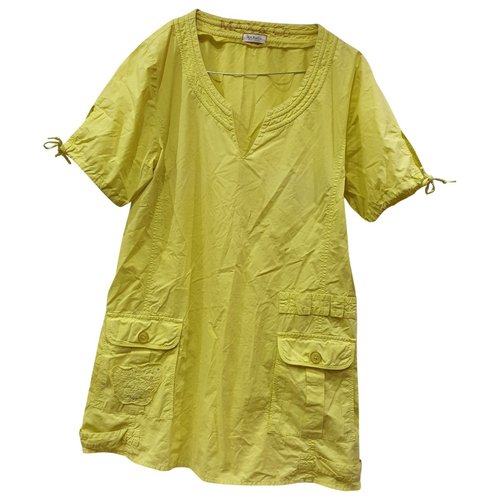 Pre-owned Max & Co Mini Dress In Yellow