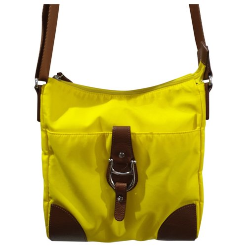 Pre-owned Aigner Crossbody Bag In Yellow