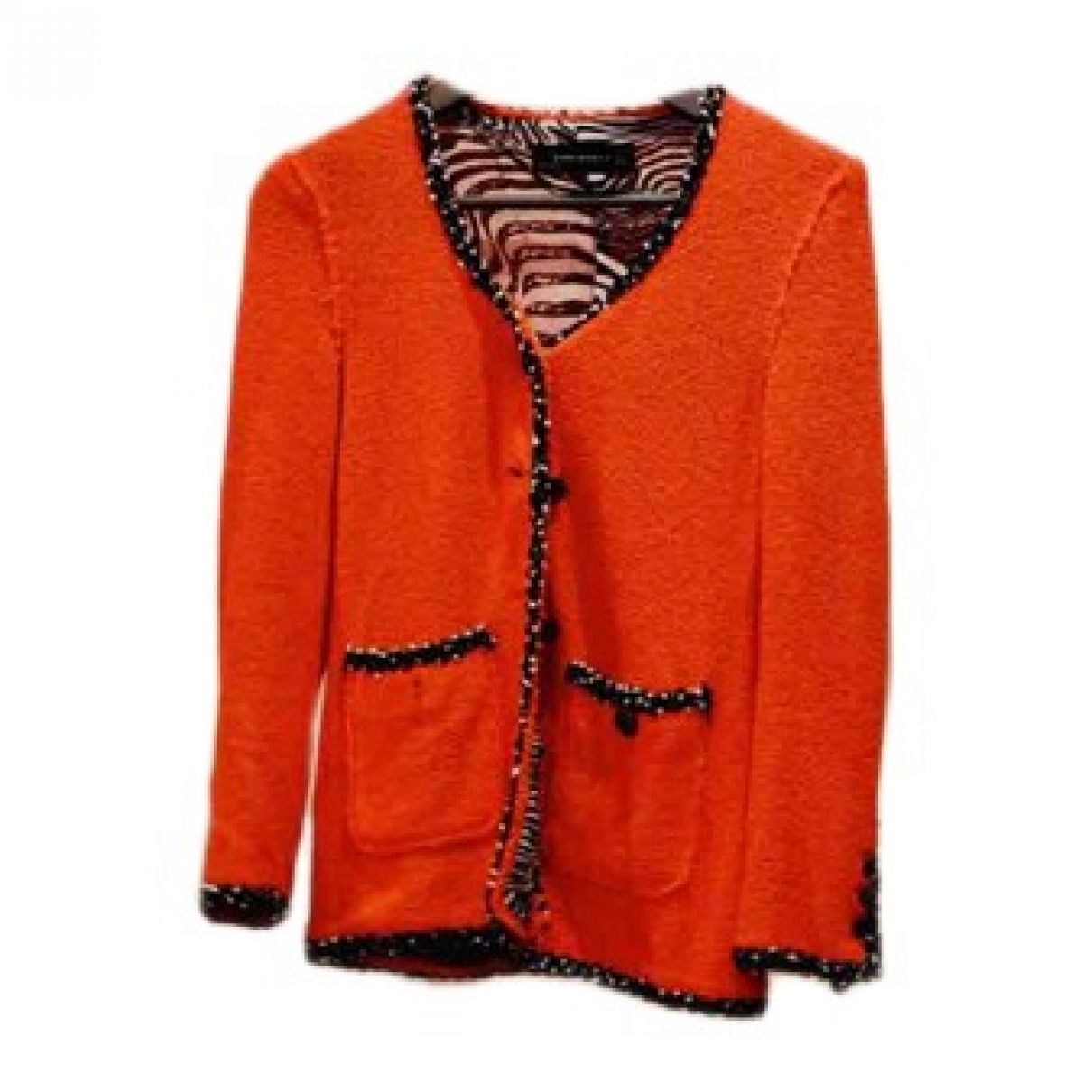 zara red zebra cardigan