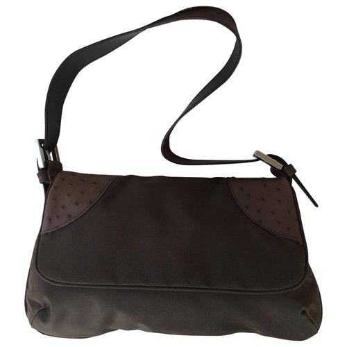 Pre-owned Max & Co Leather Tote In Brown