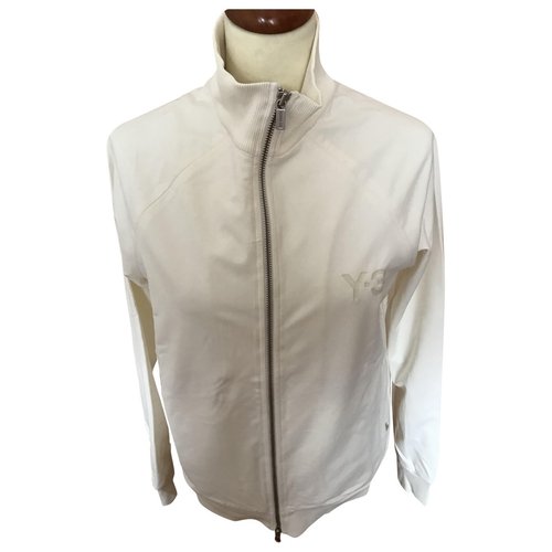 Pre-owned Y-3 By Yohji Yamamoto Jacket In White