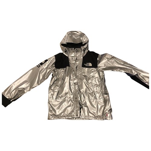 Pre-owned Supreme X The North Face Peacoat In Metallic