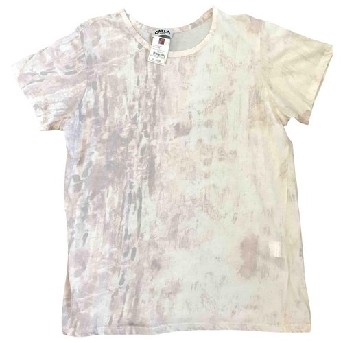 Pre-owned Calla Pink Cotton Top