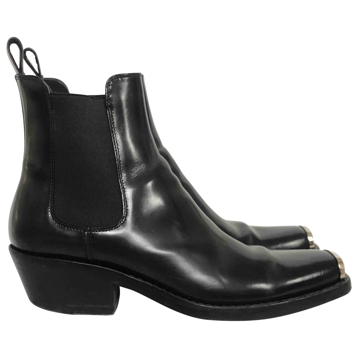 calvin klein white cowboy boots