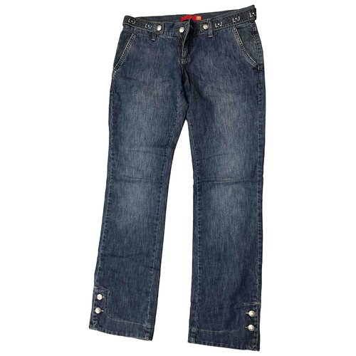 Pre-owned Liujo Large Jeans In Blue