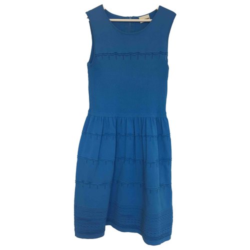 Pre-owned Rodier Mid-length Dress In Blue